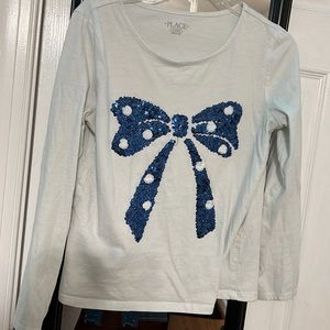 White  Long sleeve shirt